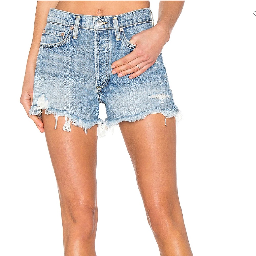 Agolde - Parker Vintage Cut Off Shorts Sz 29